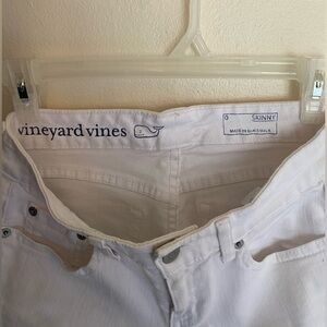 Vineyard Vines Women's Classic White Skinny Jeans